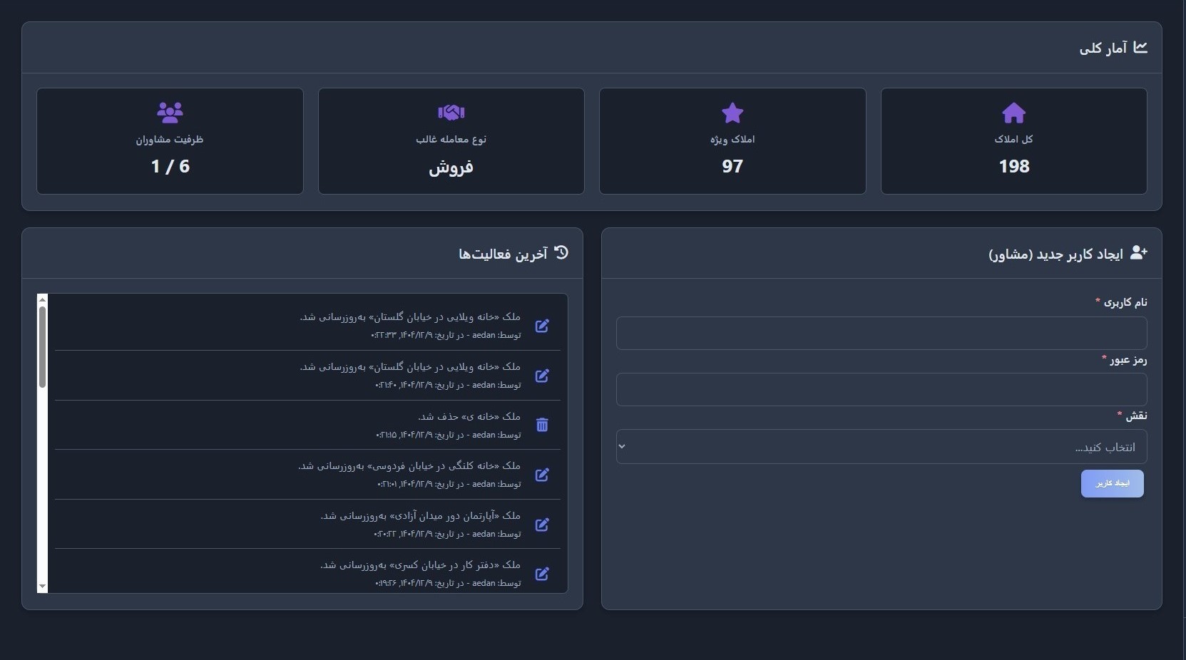 درخواست‌ها